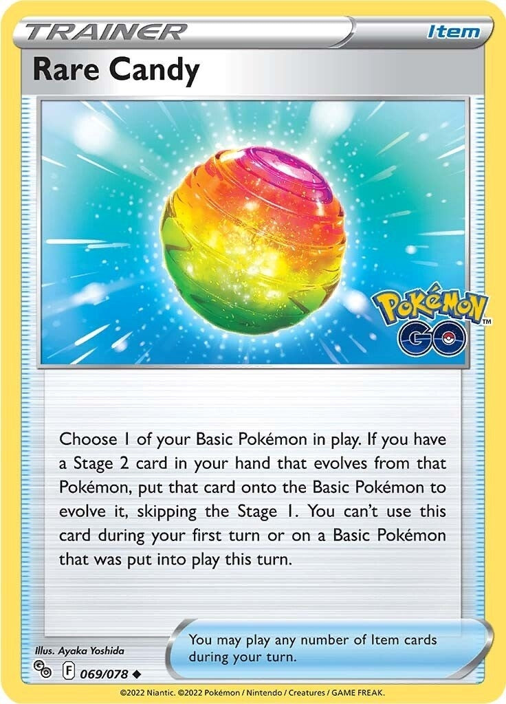 Image for Rare Candy (069/078) (PGO) - Pokemon