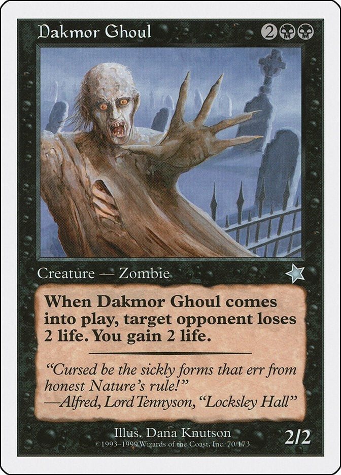 Image for Dakmor Ghoul (70) - Magic: The Gathering