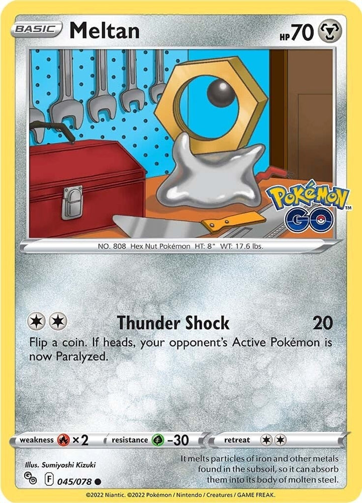 Image for Meltan (045/078) (PGO) - Pokemon