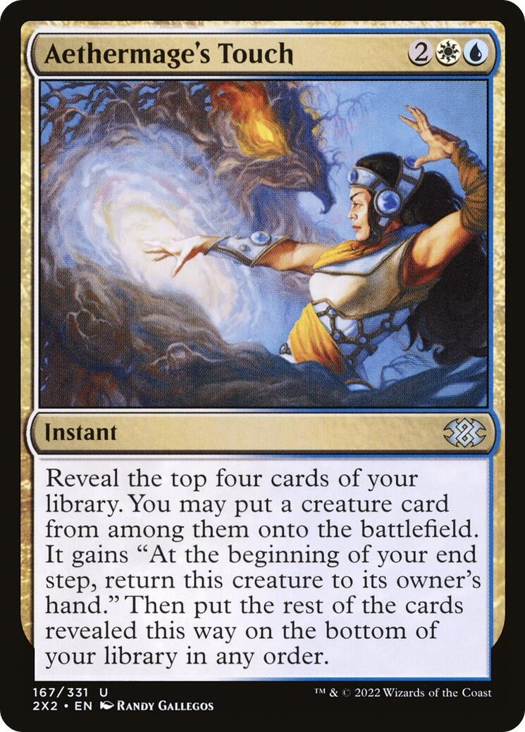 Image for Aethermage's Touch (167) (2X2) - Magic: The Gathering