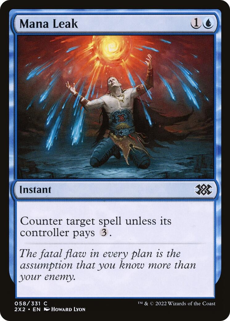 Image for Mana Leak (58) (2X2) - Magic: The Gathering