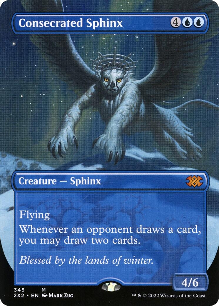 Image for Consecrated Sphinx (Borderless) (345) - Magic: The Gathering