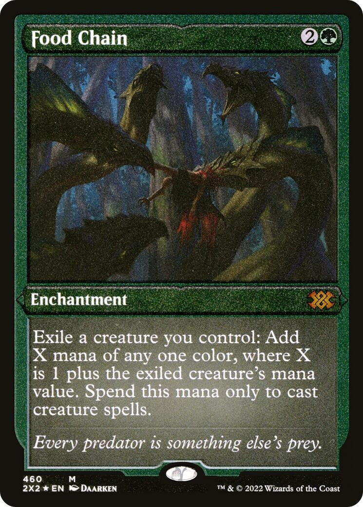 Image for Food Chain (Foil Etched) (460) - Magic: The Gathering