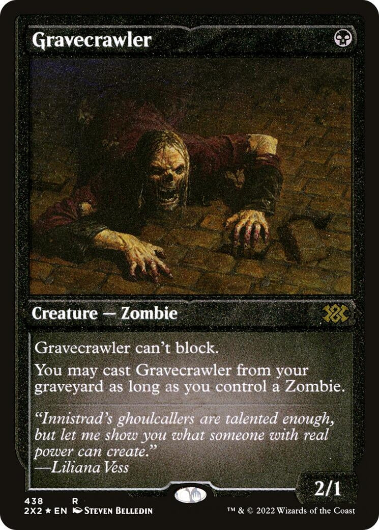 Image for Gravecrawler (Foil Etched) (438) - Magic: The Gathering
