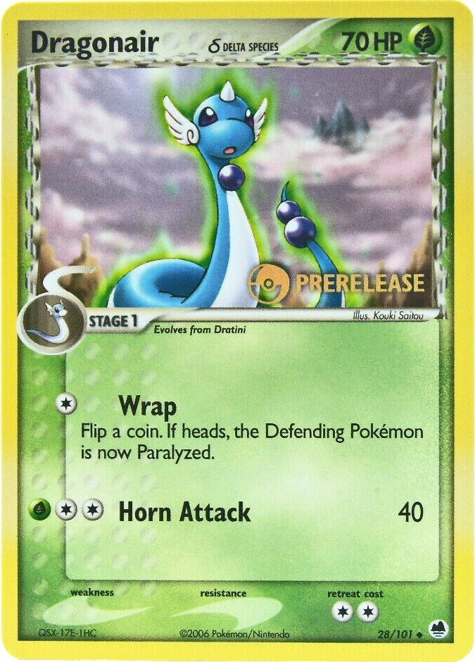 Image for Dragonair (Delta Species) - 28/101 (Prerelease) (28/101) (PR) - Pokemon