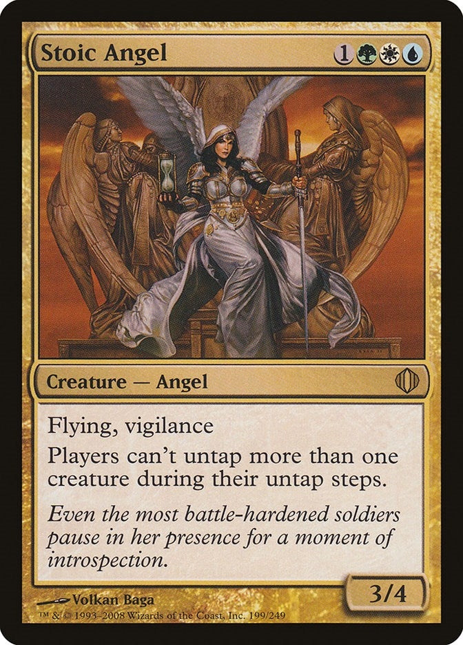 Image for Stoic Angel (199) - Magic: The Gathering