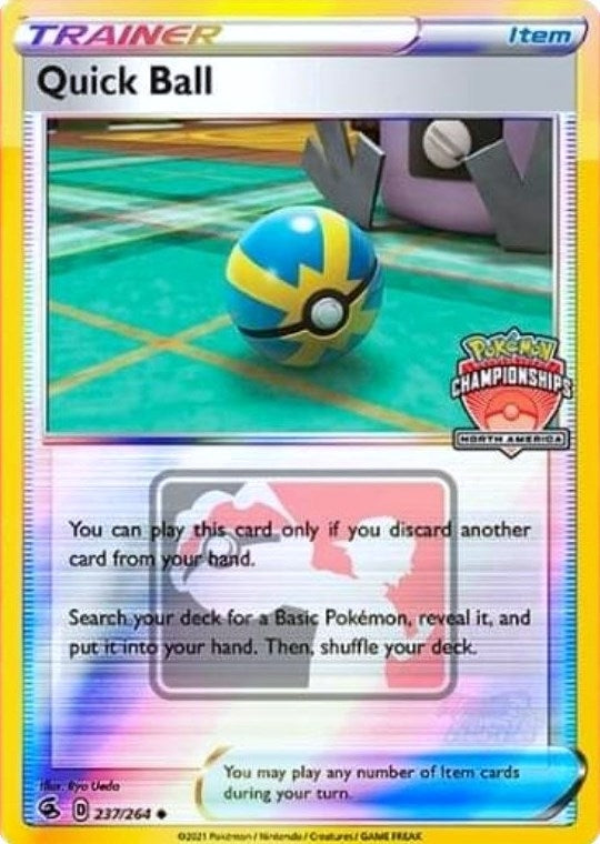 Image for Quick Ball - 237/264 (North America Championships) (237/264) (PR) - Pokemon