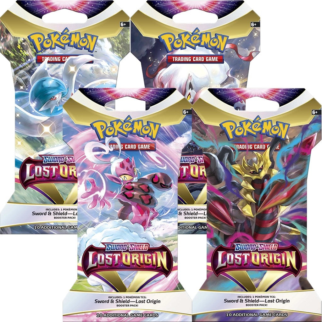 Image for Lost Origin Sleeved Booster Pack Art Bundle [Set of 4] - Pokemon