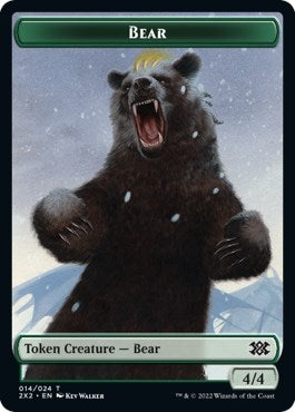Image for Bear // Phyrexian Golem Double-Sided Token (14 // 21) - Magic: The Gathering