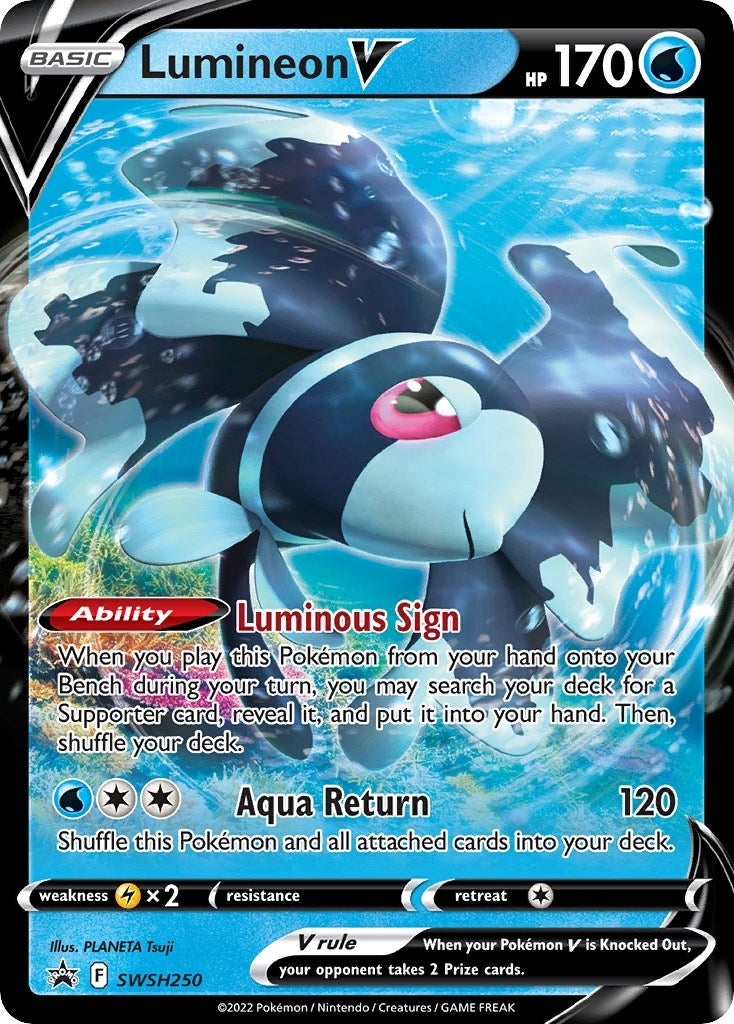 Image for Lumineon V - SWSH250 (SWSH250) (SWSD) - Pokemon