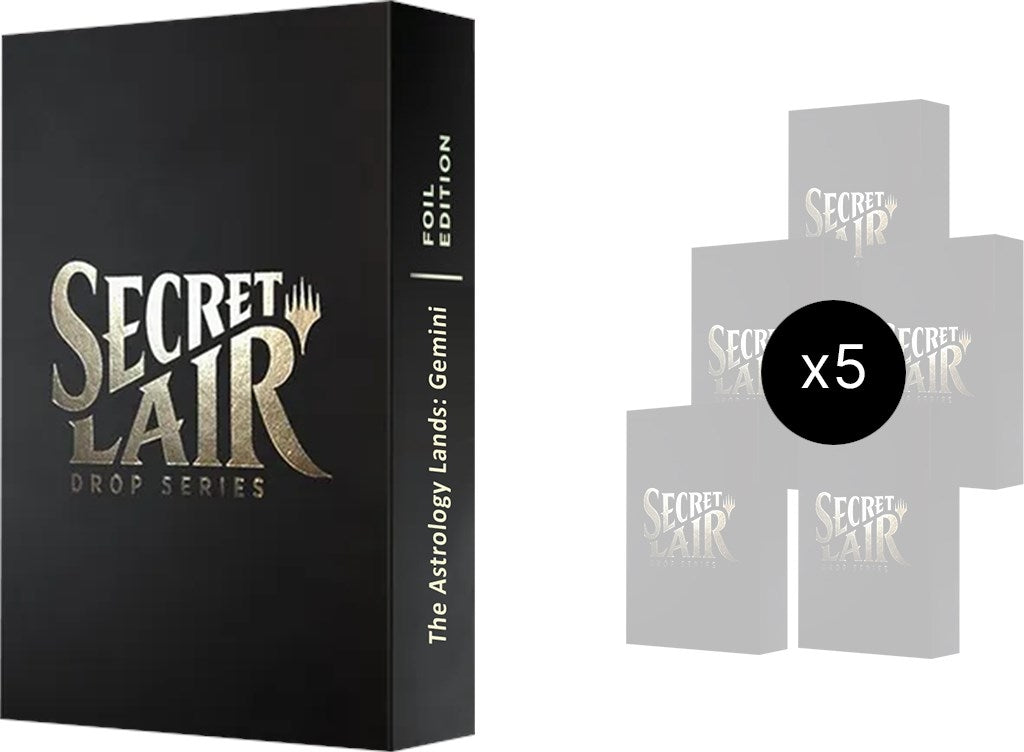 Image for Secret Lair Drop: Astrology Lands (Gemini) Bundle - Traditional Foil Edition - Magic: The Gathering