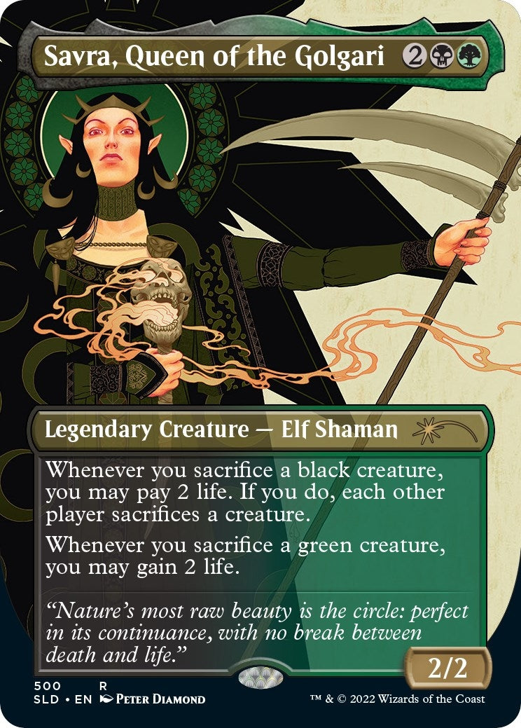 Image for Savra, Queen of the Golgari (500) - Magic: The Gathering
