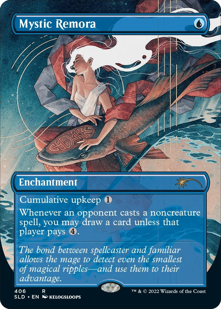 Image for Mystic Remora (Borderless) (406) - Magic: The Gathering