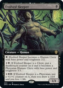 Image for Evolved Sleeper (Extended Art) (402) (DMU) - Magic: The Gathering