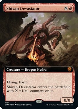 Image for Shivan Devastator (Extended Art) (410) - Magic: The Gathering