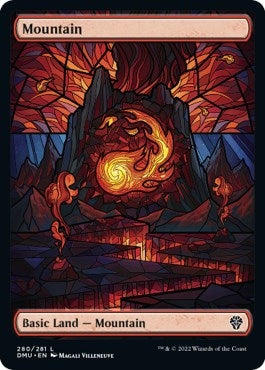 Image for Mountain (Showcase) (280) (DMU) - Magic: The Gathering