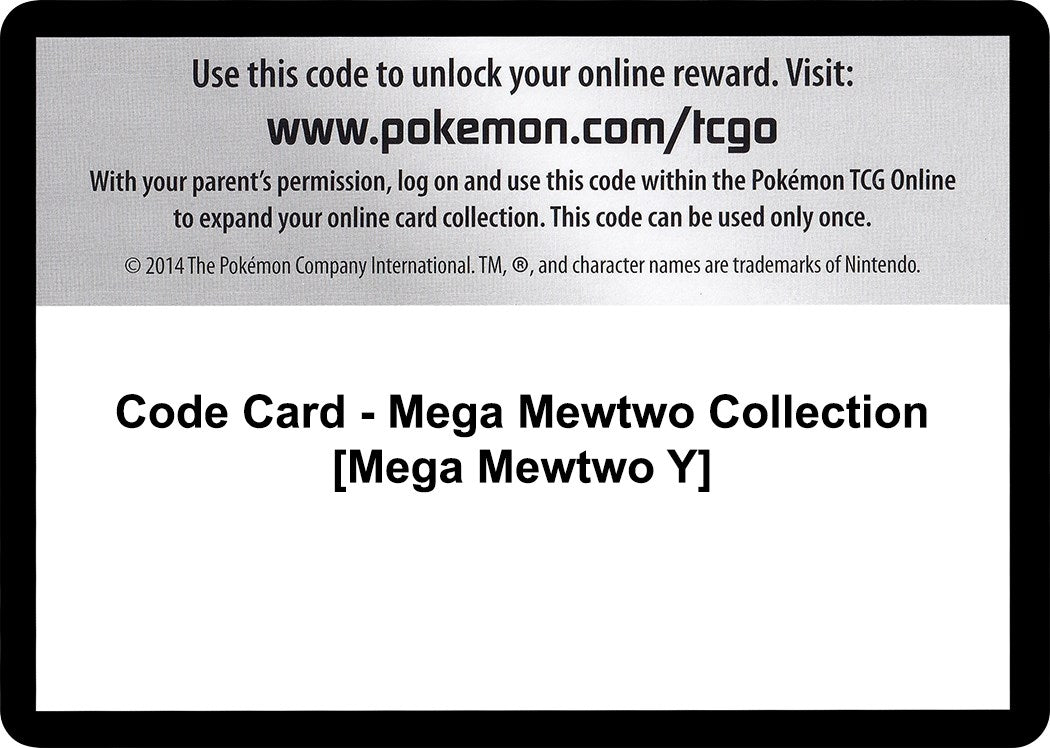 Image for Code Card - Mega Mewtwo Collection [Mega Mewtwo Y] (BKT) - Pokemon