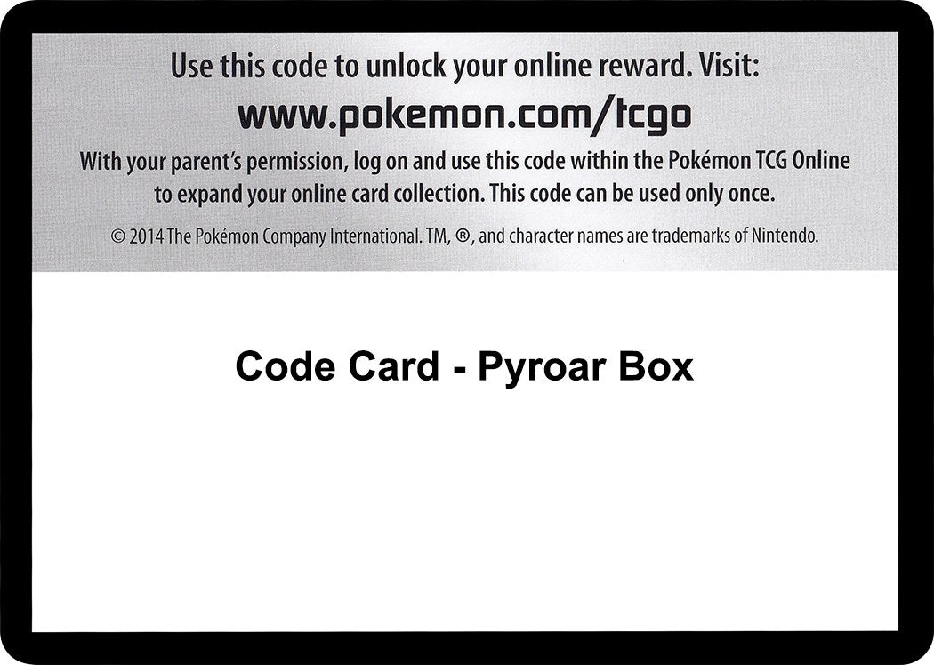 Image for Code Card - Pyroar Box (FLF) - Pokemon