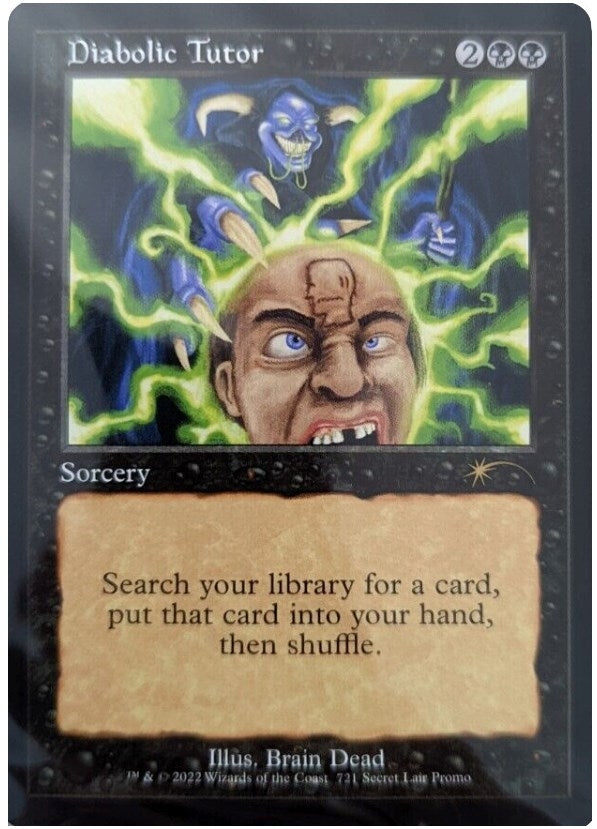 Image for Diabolic Tutor (721) (721) - Magic: The Gathering