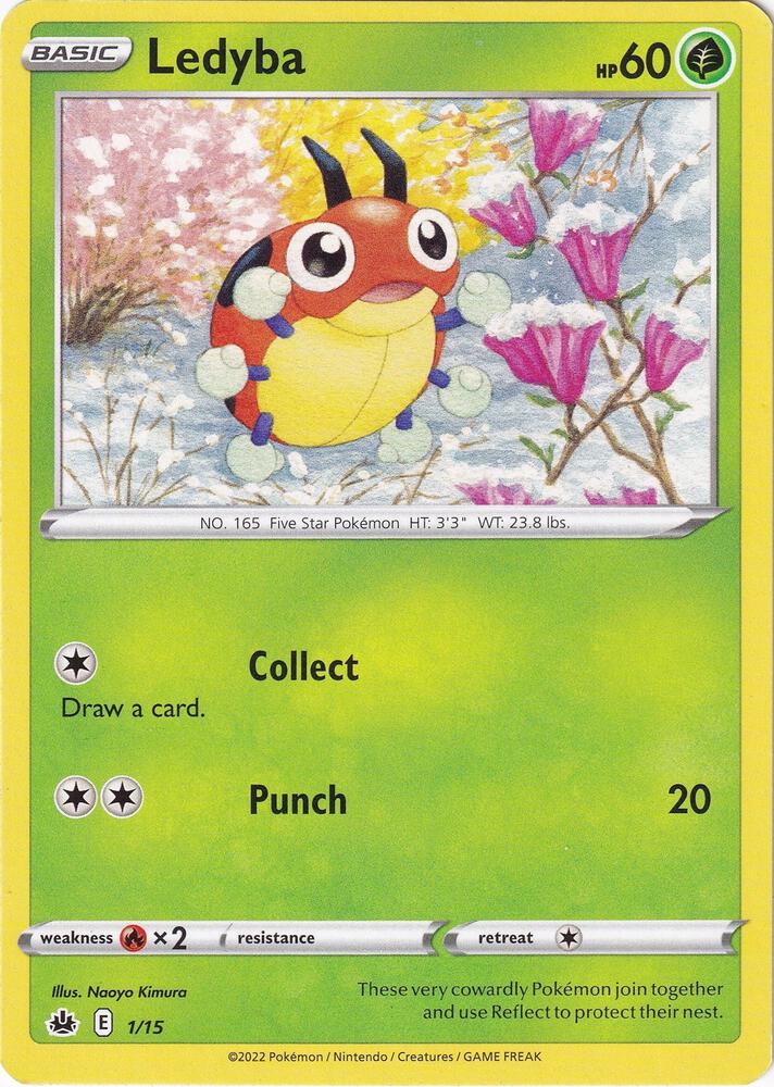 Image for Ledyba (001/015) (MCD22) - Pokemon