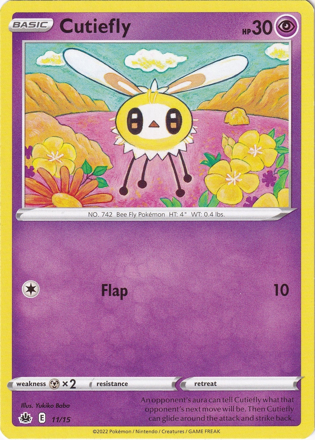 Image for Cutiefly (011/015) (MCD22) - Pokemon