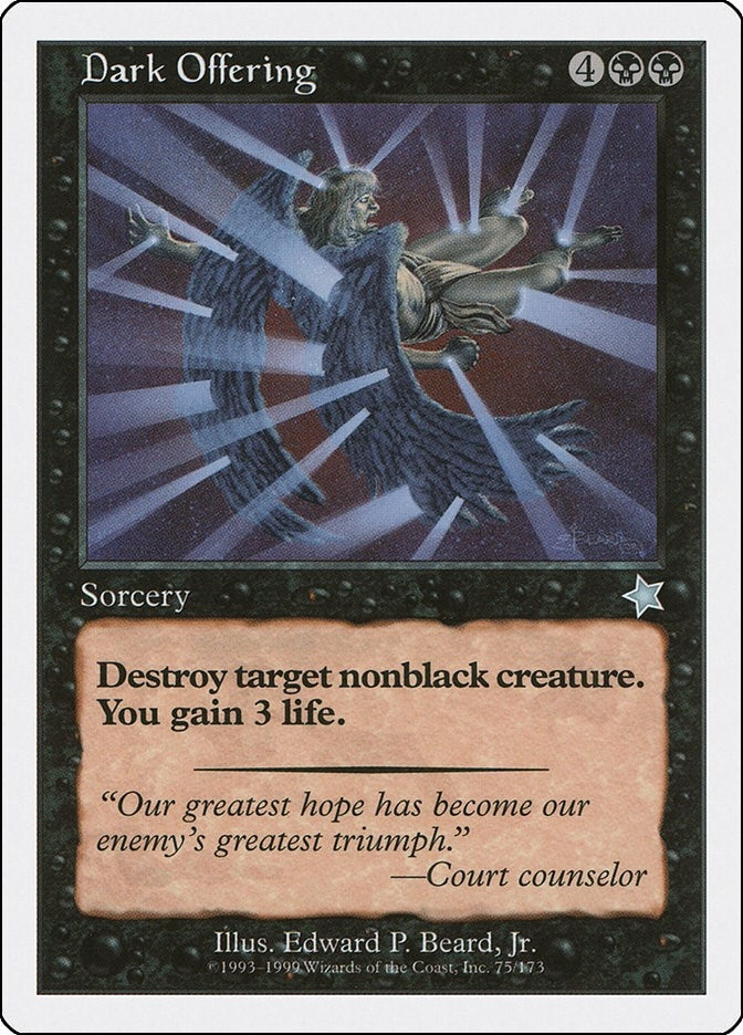 Image for Dark Offering (75) - Magic: The Gathering