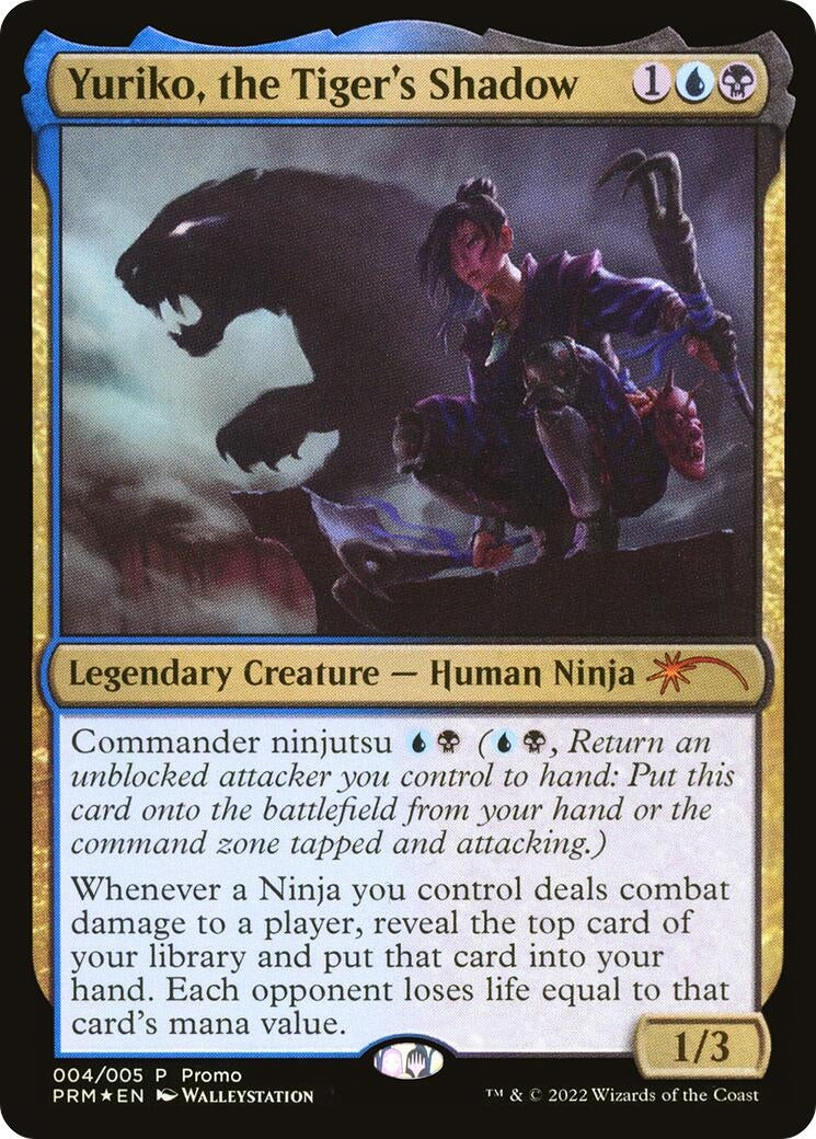 Image for Yuriko, the Tiger's Shadow (4) - Magic: The Gathering