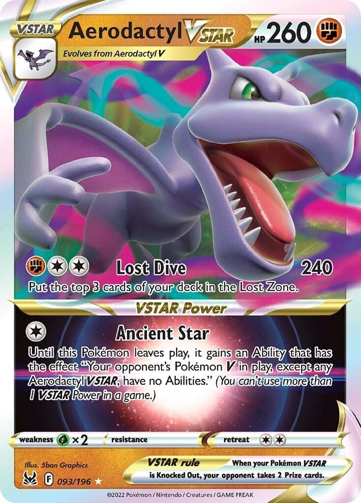 Image for Aerodactyl VSTAR (093/196) (SWSH11) - Pokemon