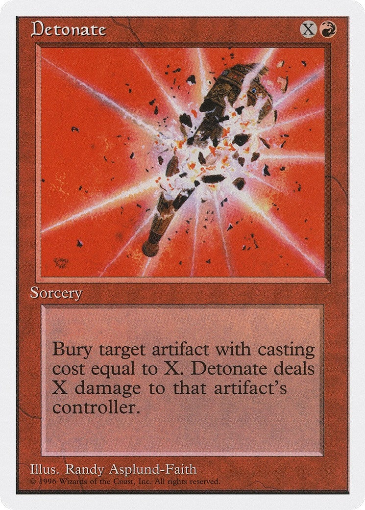 Image for Detonate - Magic: The Gathering