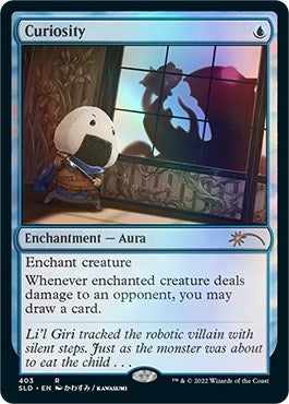 Image for Curiosity (403) (403) (SLD) - Magic: The Gathering