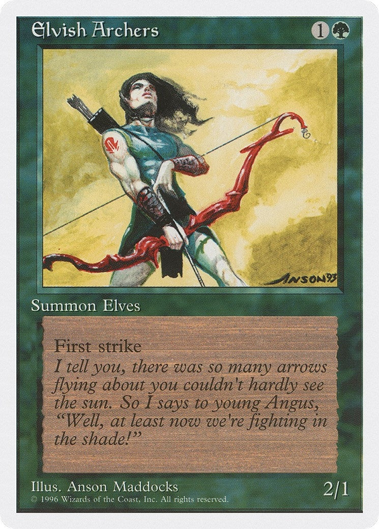 Image for Elvish Archers - Magic: The Gathering