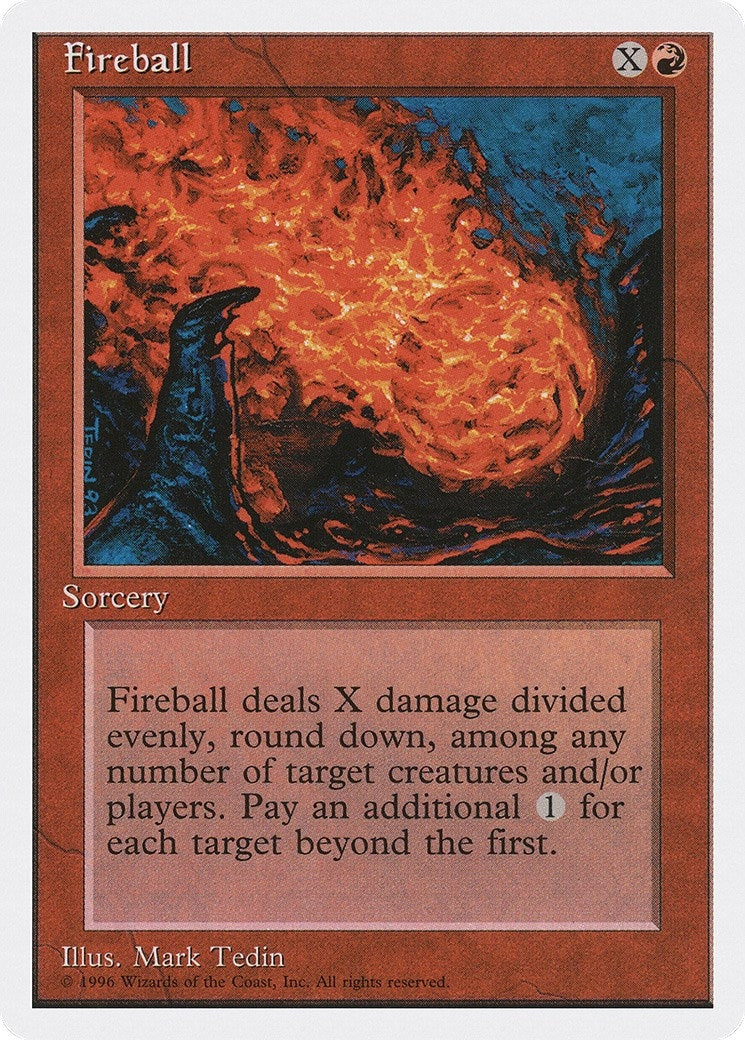 Image for Fireball - Magic: The Gathering