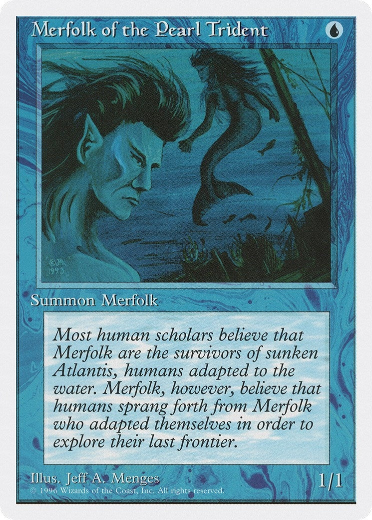 Image for Merfolk of the Pearl Trident - Magic: The Gathering
