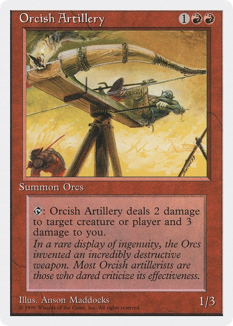 Image for Orcish Artillery - Magic: The Gathering