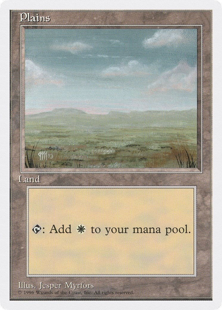 Image for Plains (C) (55) - Magic: The Gathering