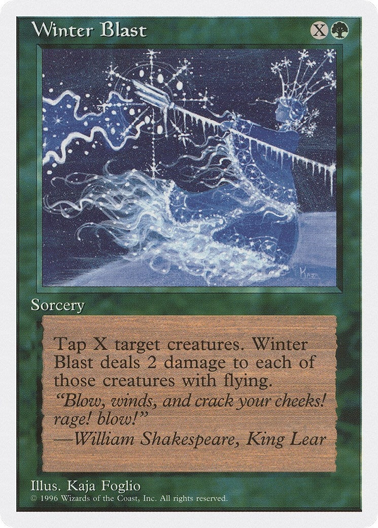 Image for Winter Blast - Magic: The Gathering
