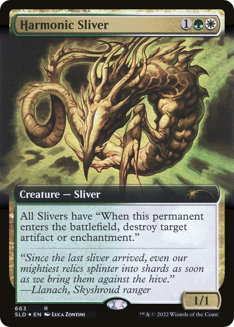Image for Harmonic Sliver (Extended Art) (663) - Magic: The Gathering