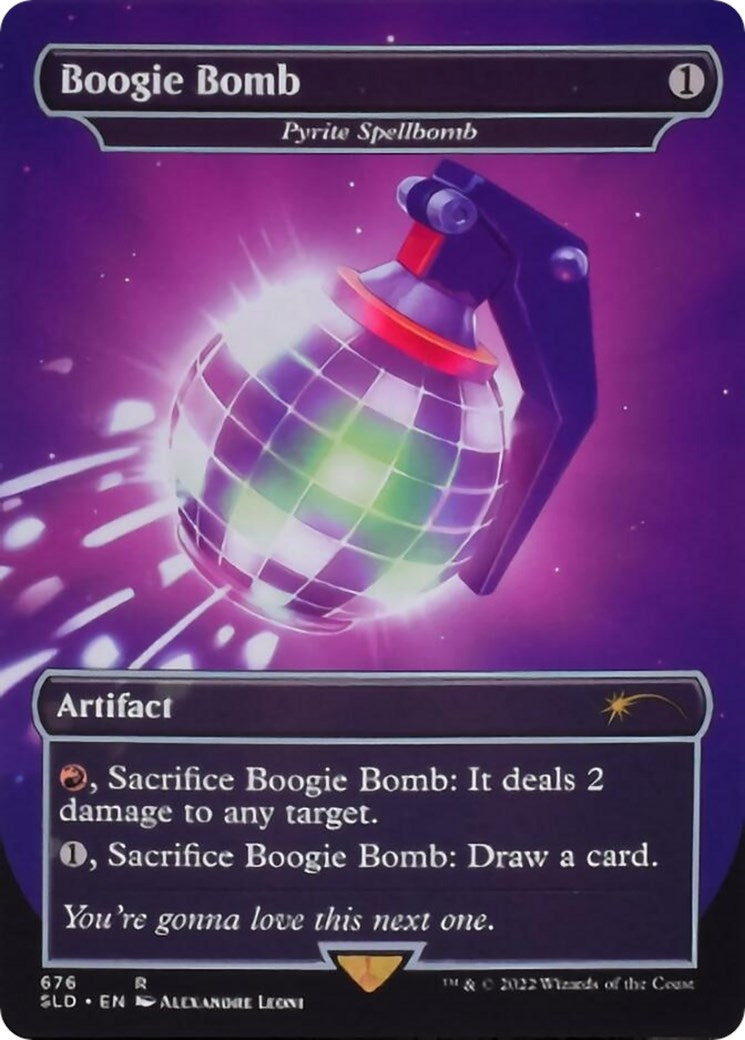 Image for Boogie Bomb - Pyrite Spellbomb (676) - Magic: The Gathering