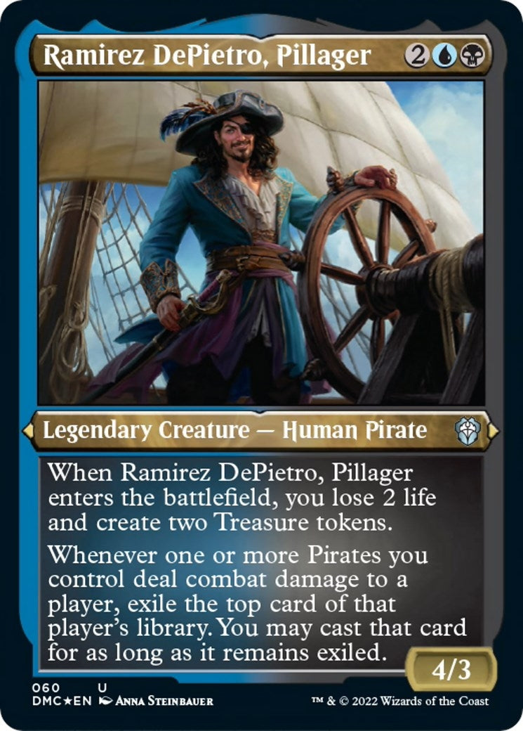Image for Ramirez DePietro, Pillager (Foil Etched) (60) - Magic: The Gathering