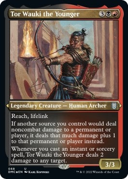 Image for Tor Wauki the Younger (Foil Etched) (68) - Magic: The Gathering