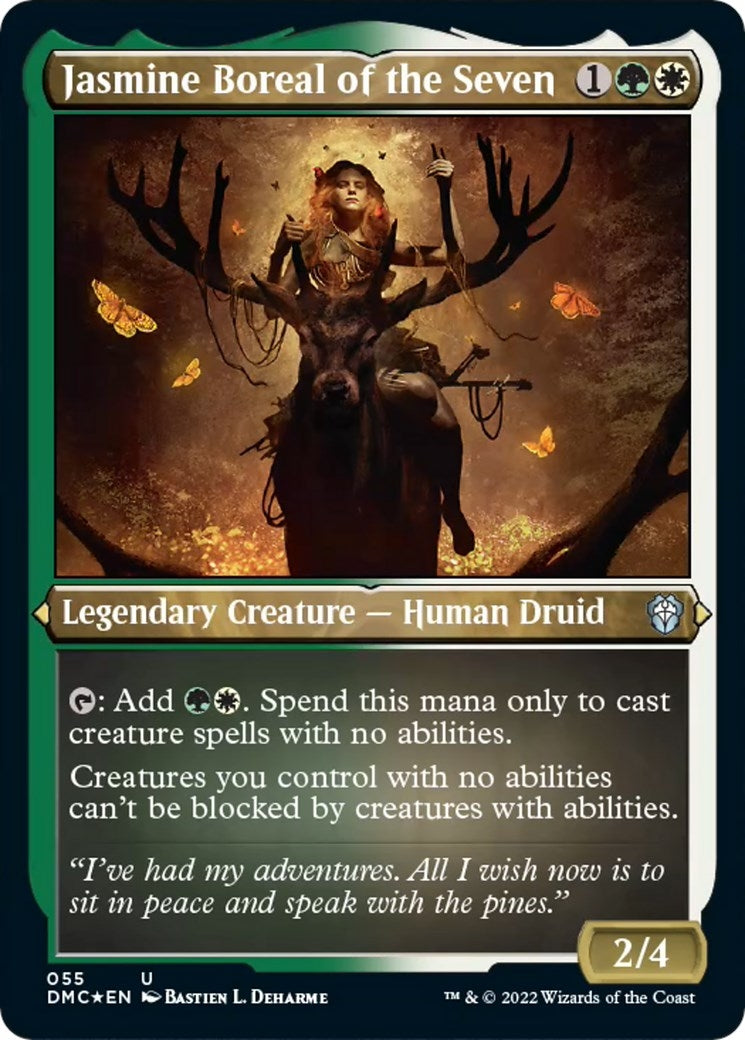 Image for Jasmine Boreal of the Seven (Foil Etched) (55) - Magic: The Gathering