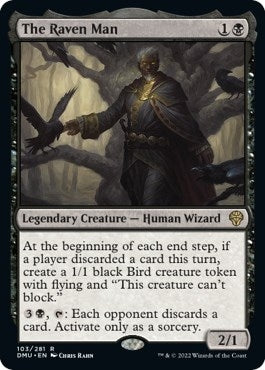 Image for The Raven Man (103) - Magic: The Gathering