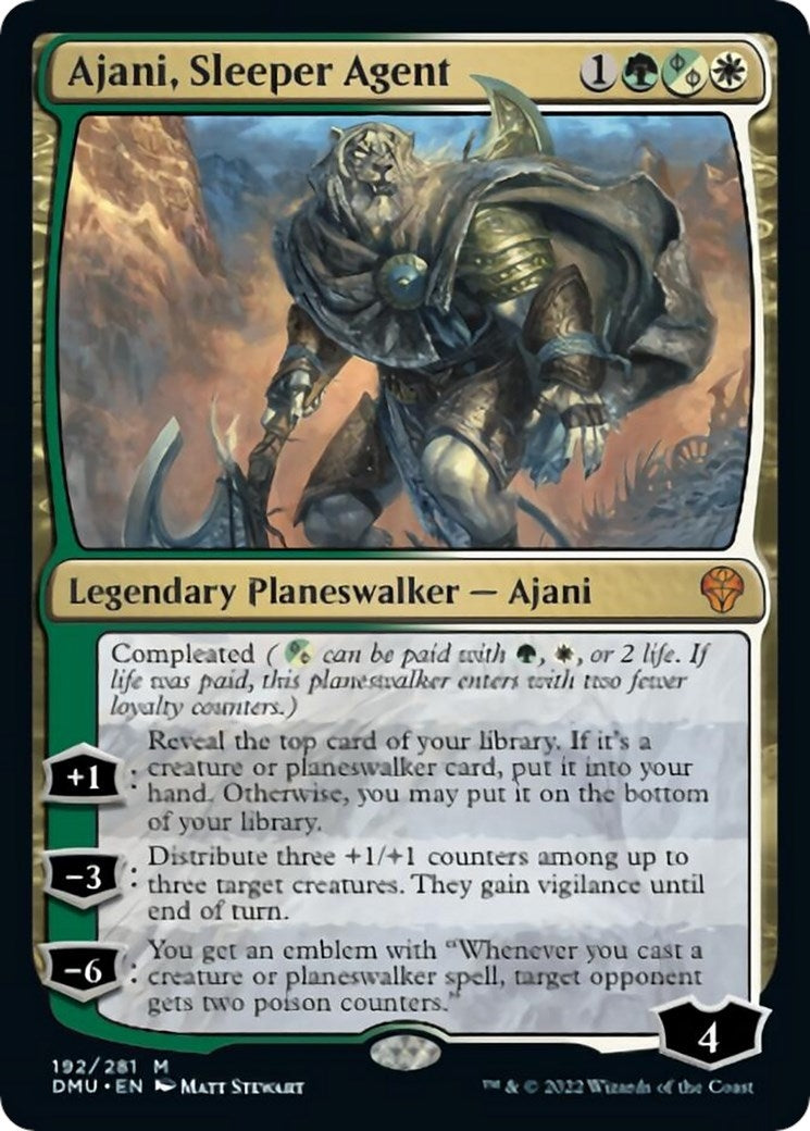 Image for Ajani, Sleeper Agent (192) (DMU) - Magic: The Gathering