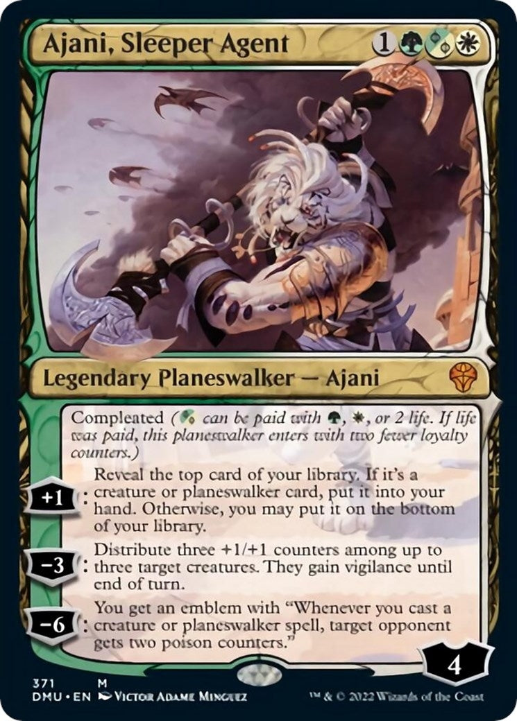 Image for Ajani, Sleeper Agent (371) (371) (DMU) - Magic: The Gathering