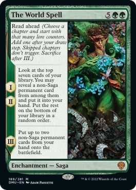 Image for The World Spell (189) - Magic: The Gathering