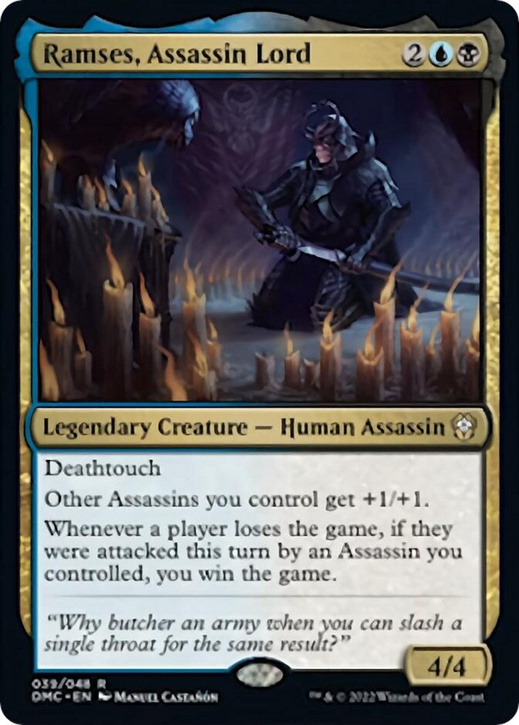 Image for Ramses, Assassin Lord (39) - Magic: The Gathering