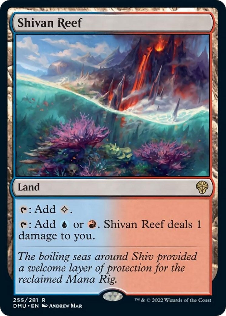 Image for Shivan Reef (255) (DMU) - Magic: The Gathering
