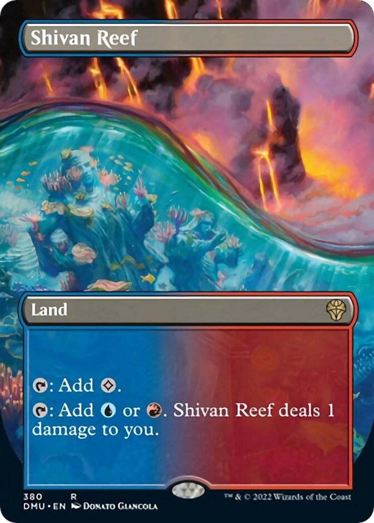 Image for Shivan Reef (Borderless) (380) - Magic: The Gathering
