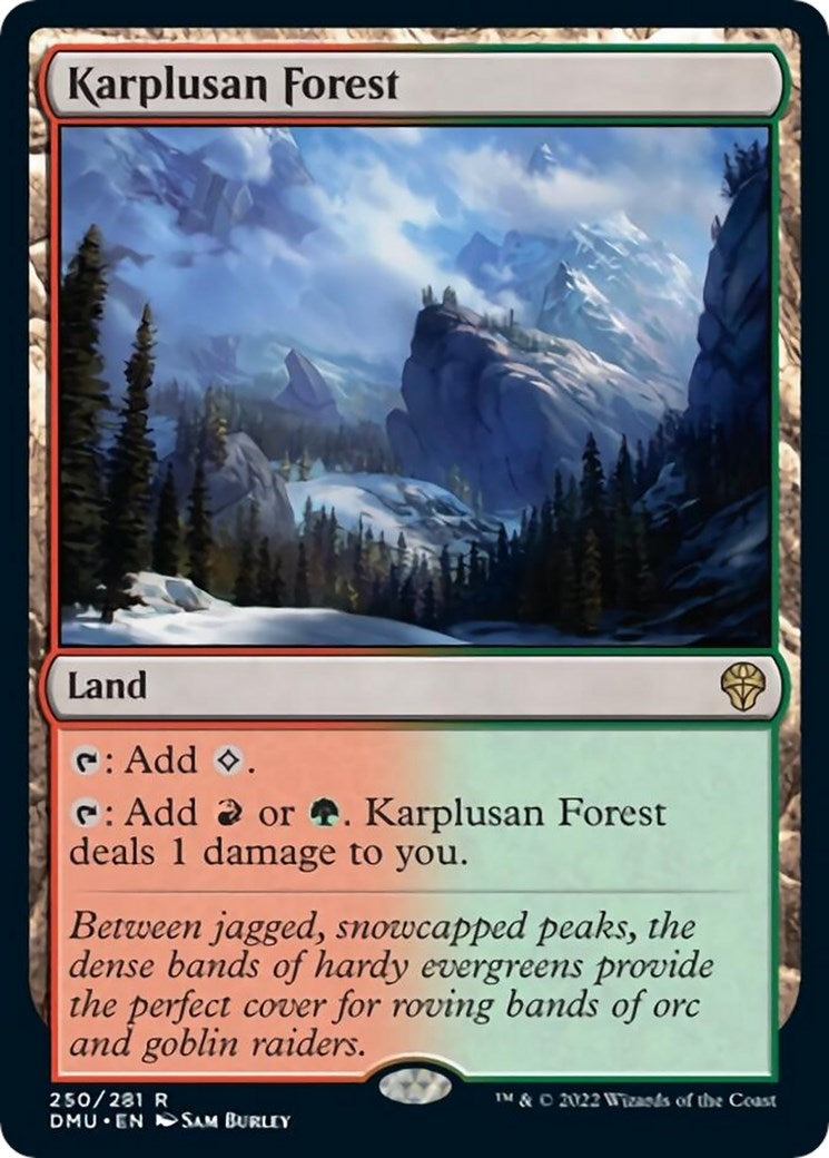 Image for Karplusan Forest (250) (DMU) - Magic: The Gathering