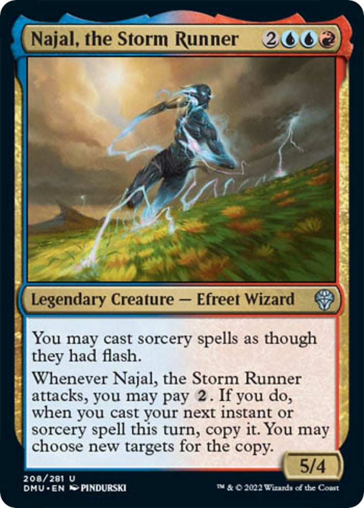 Image for Najal, the Storm Runner (208) (DMU) - Magic: The Gathering